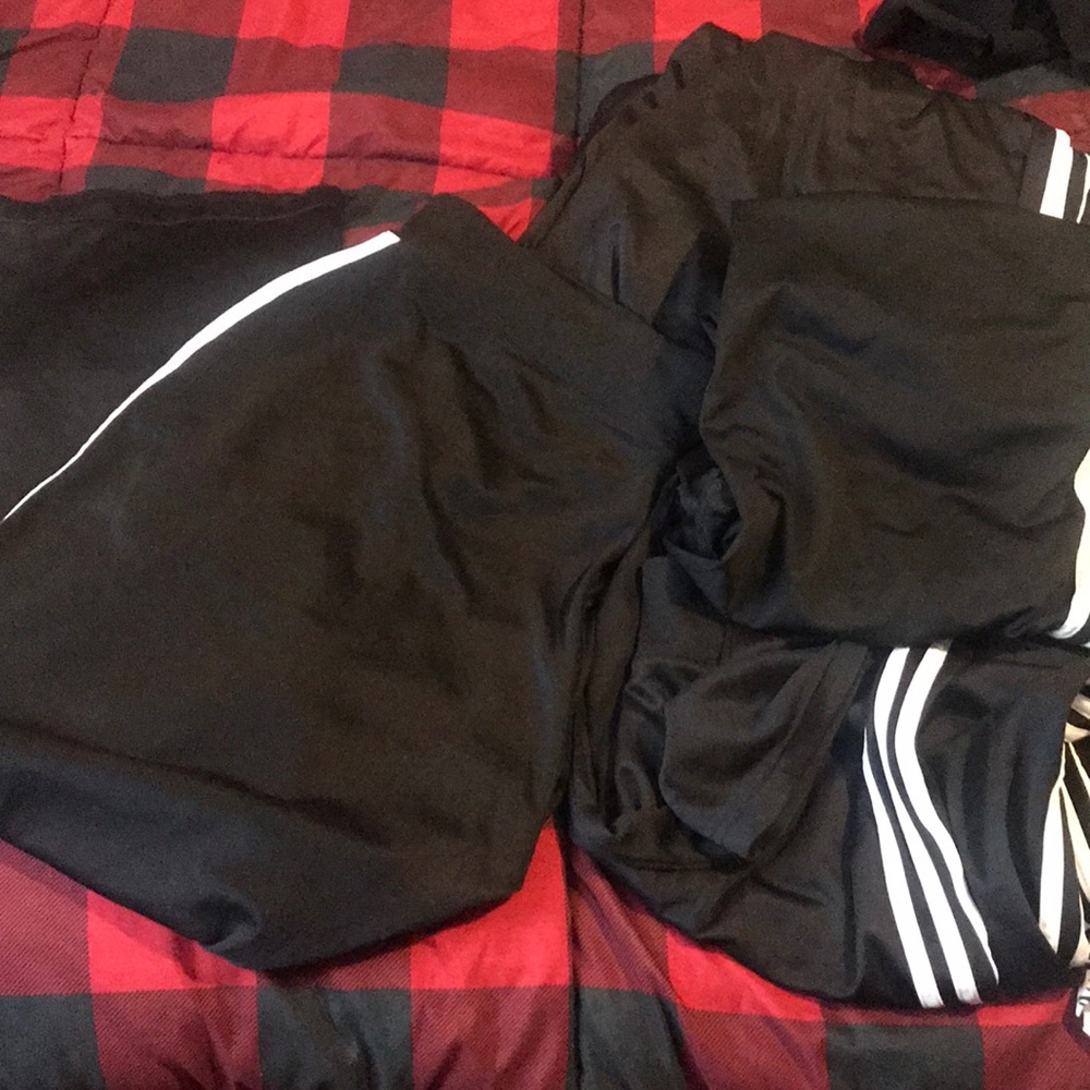 Four pair adidas workout pants